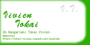 vivien tokai business card